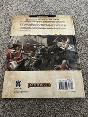 Pathfinder 2e Lost Omens: Firebrands; Paizo; New; Hardcover