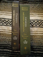 Rational Bible: Genesis by Dennis Prager (2019, Hardcover) And Exodus 2 Vol.