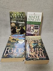 Maeve Binchy 4 Book Lot – Quentins, Circle Of Friends, Echoes, Light A Penny