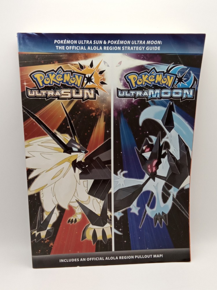 Pokémon Ultra Sun and Ultra Moon Official Alola Region Strategy Guide w/ Map
