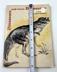 Lot of 3:Dinosaurs 1965 Paperbacks, 1977 Dinosaurs, Change of Earth’s Surface