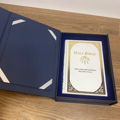 Holy Bible King James Version Comfort Edition Gift Box United