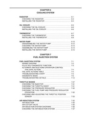YAMAHA YZF-R6R YZF-R6SR YZF-R6RC YZF-R6SRC Service Manual 2002, FOLDOUTS