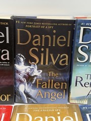 Lot Of 6 Daniel Silva Hardcover Novels Books – Fallen/Heist/English/Black Widow