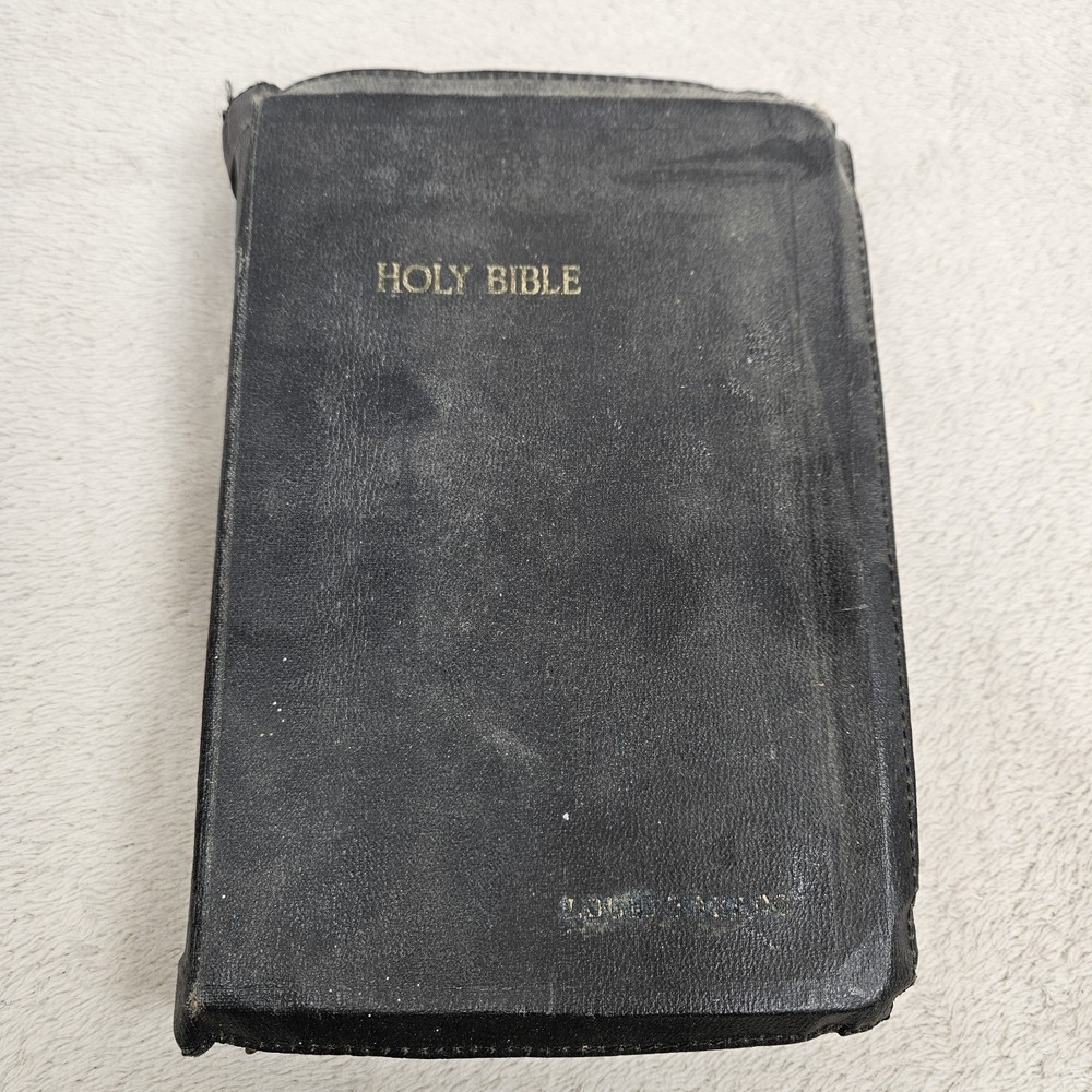 Holy Bible Red Letter KJV 1958 Old & New Testament National Bible Press