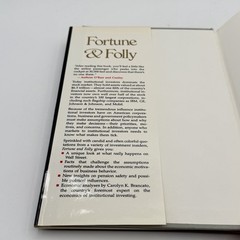Fortune and Folly by William M. O’Barr & John M. Conley Book w/ Dust Jacket