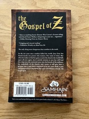 The Gospel Of Z Stephen Graham Jones First Samhain TPB 2014