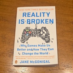 Reality Is Broken Jane McGonigal Penguin 2011 Uk-B Format Paperback Sociology