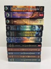Lot of 11 RICK RIORDAN Books 5 Percy Jackson & The Olympians Set 1-5~Kane~Magnus