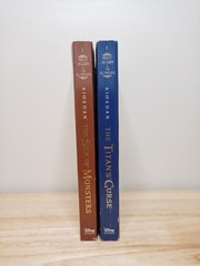 Percy Jackson and the Olympians Rick Riordan Lot (2): Book 2 & 3 Paperbacks GOOD