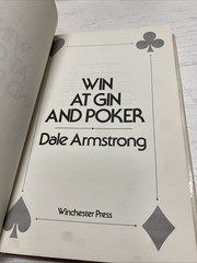 Poker,Dice,Card games Books Lot of 10 HC,DJ