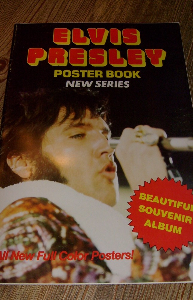 Elvis Presley Poster Book 1977 New Series 16.5 by 11 Inches 22 Posters