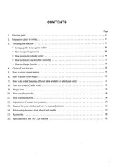 SINGER Overlock 14U32 14U32A User Manual Instructions [DURABLE BINDING]