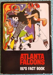 Atlanta Falcons 1970 Fact Book Trade Paperback 104 Pages Tommy Nobis, John Zook