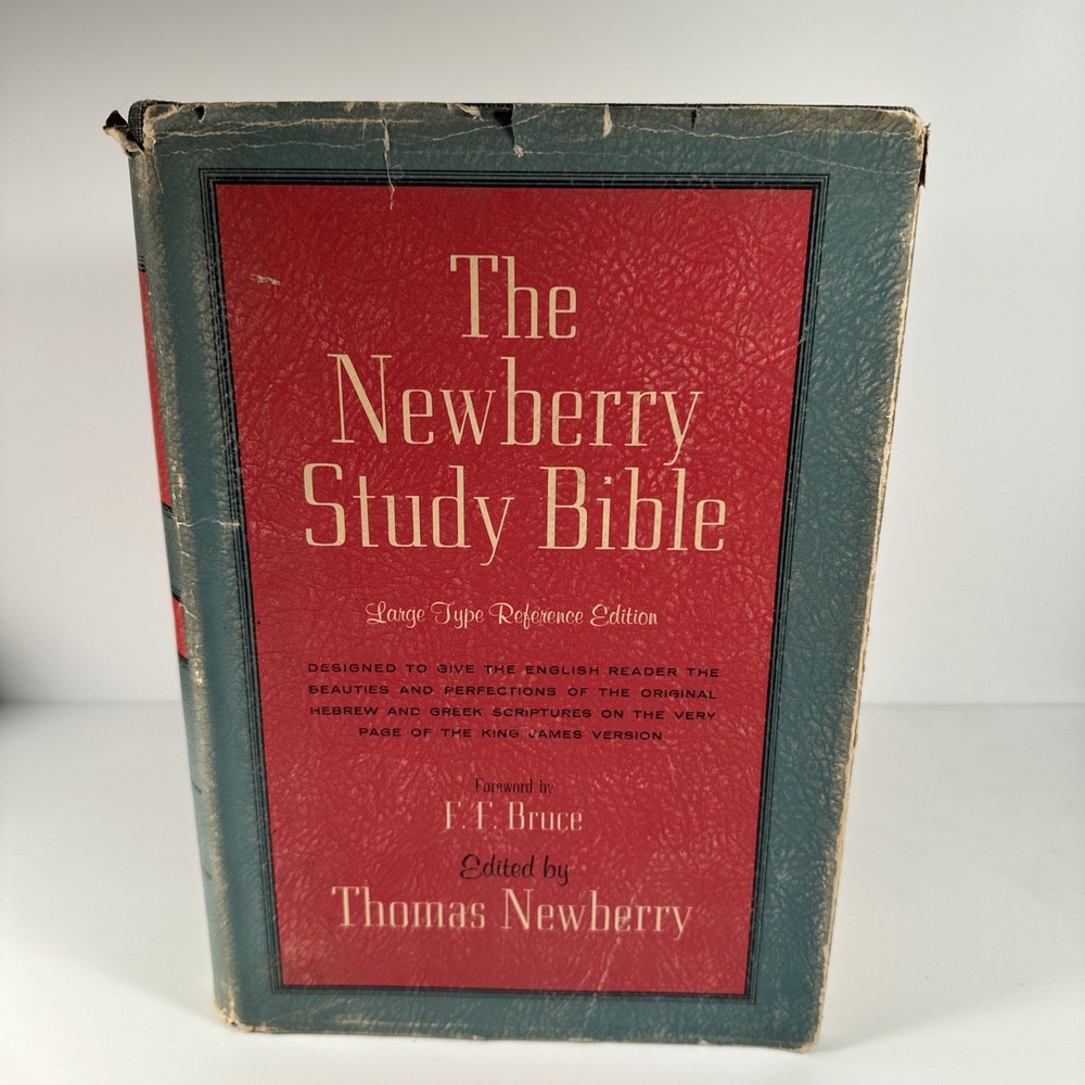The Newberry Study Bible Large Type Reference Edition Vol 1 Genesis-Song Solomon