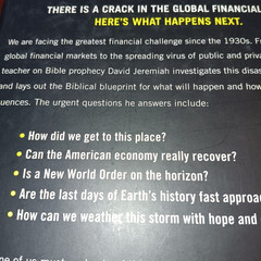 Dr. David Jeremiah The Coming Economic Armageddon Bible Prophecy 1st Ed HC/DJ