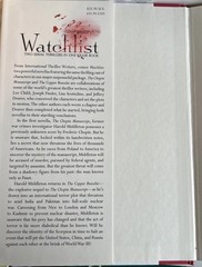 Jeffery Deaver WATCHLIST First Edition 1st Print Multiple Writers of Thrillers