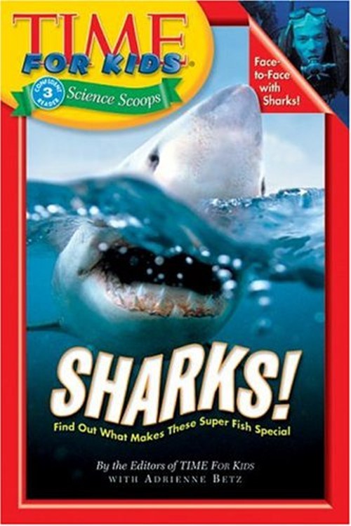 Sharks! Paperback Adrienne, Time for Kids Editors Betz