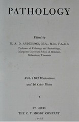 Pathology W A D Anderson 1948 1E Medical MD vintage reference disease photos