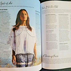 YOUR GUIDE TO HEALTHY LIVING -Yoga Journal Publication- 30 Days to a Happier You