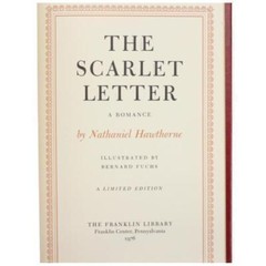 LEATHER THE SCARLET LETTER NATHANIEL HAWTHORNE American Masterpieces Puritans
