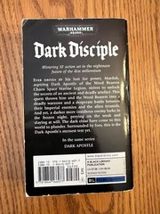 Word Bearers Dark Disciple by Anthony Reynolds Warhammer 40k 2008 MMPB 1st print