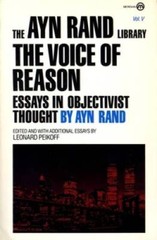 The Voice of Reason: Essays in Objectivist Thought (Ayn Rand Library) – GOOD