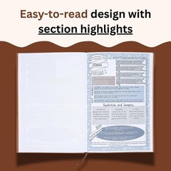 66-Page Bible Study Book | Old & New Testament Overview