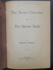 Bible Students Library, No 184 – The Seven Churches – Pacific Press Pub – 1904