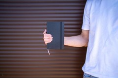 Classic Notebook, Soft Cover, Large (5″ x 8.25″) Squared/Grid, Black, 240 Pages