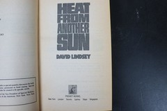 Heat From Another Sun David L. Lindsey 1985 First Pocket Books Printing Crime PB