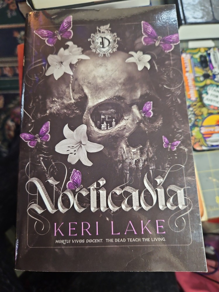 Nocticadia by Keri Lake, Gothic Dark Romance Booktok, OOP Paperback