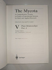 The Mycota Vol V Plant Relationships Part A – Carroll / 1997 Hardcover Springer