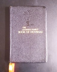 THE CATHOLIC FAMILY BOOK OF NOVENAS – John J. Crawley, Publisher (Leather) 1956