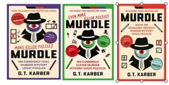 NEW Murdle Series 3 Books Set by KARBER G.T Vol I, II, III Paperback 2024