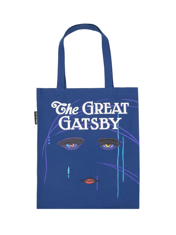 The Great Gatsby Tote Bag 15″ W x 17″ H, 100% Cotton Canvas, 11″ Strap