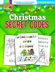 Christmas Secret Codes Activity Book – paperback, 9781684343454, Warner Press