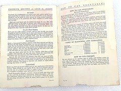 Favorite Menus & Recies of Six Famous Cooks Book 1928 61 Pages