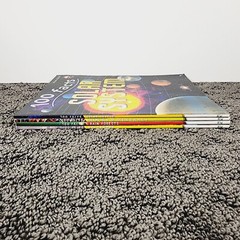 100 Facts Large Picture Book Lot 4 Miles Kelly Ages 7-11 Grades 1-5 Homeschool