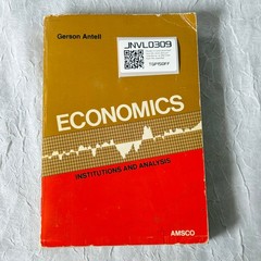 Economics Institutions and Analysis Gerson Antell 1974 AMSCO Textbook Vintage