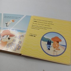 Bluey The Beach Lift-the-Flap Book Kids’ Interactive Board Book