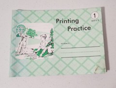 ROD & STAFF Bible Nurture & Reader 1st GRADE Printing Practice Units 4, 5 pb
