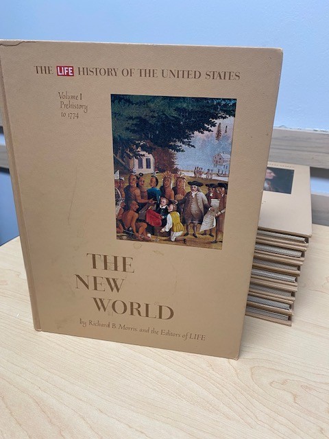 Lot of 8 The Life History of the United States Mixed volume set Hardcover books