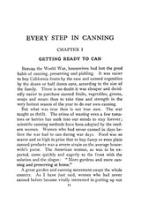 Every Step In Canning 1919 (241 Pages)