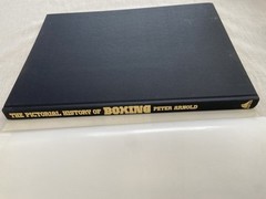 Vintage 1988, „Pictorial History of Boxing” Peter Arnold XL Vg 1st Print FREE SH