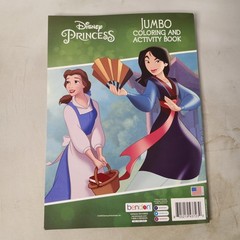 Disney Princess Jumbo Coloring Book Belle Beauty and the Beast Mulan Cinderella