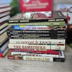South Carolina Gamecocks LIFETIME COLLECTION 25 Books!! Signed by several NICE!