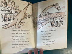 Syd Hoff Book Lot („Danny The Dinosaur” & „Sammy The Seal”) 1958 & 1959 HC
