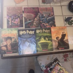Harry Potter Paperback Boxset #1-7 by J. K. Rowling (2009, Hardcover)