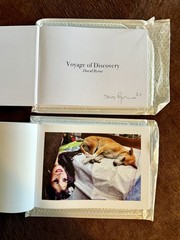 David Byrne Voyage Of Discovery -Signed Autographed 2025 VIP Photo Book